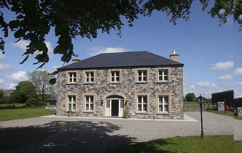 Light Gauge Steel Constructed House With Natural Stone Finish